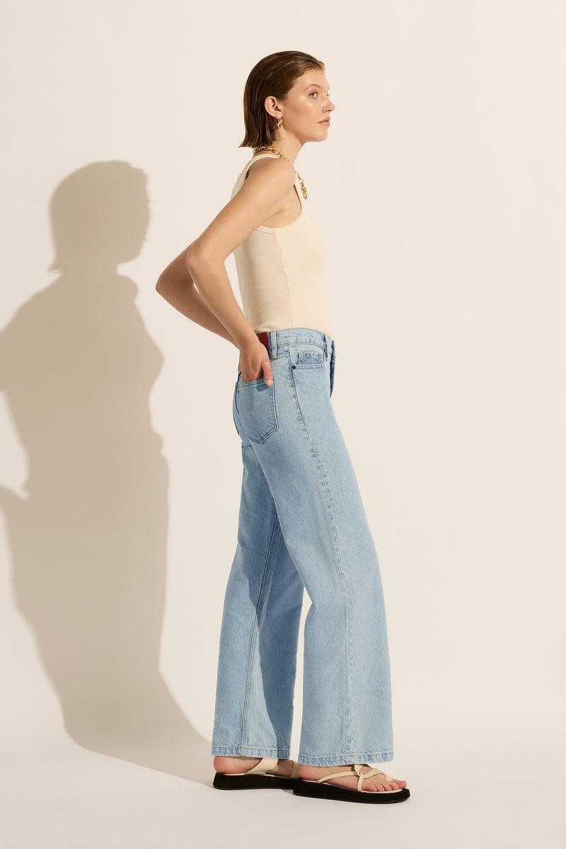 Mimi Mid Wide Leg Jean - Exploration