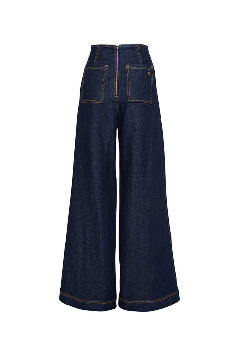 ARTCLUB x Outland Denim - Rossini High Wide Flare - Rinse