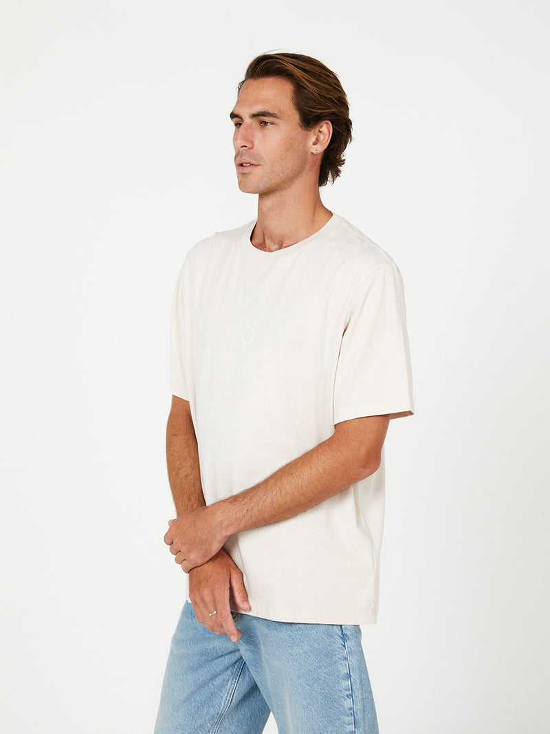 Essential Iconic Tee - Almond